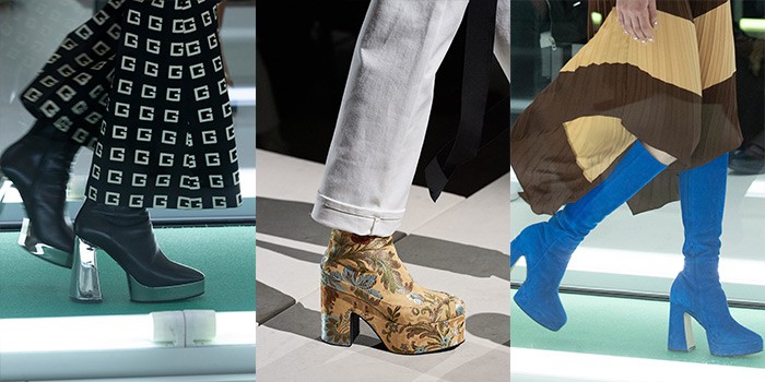 pantofii platforma sunt din nou in tendinta