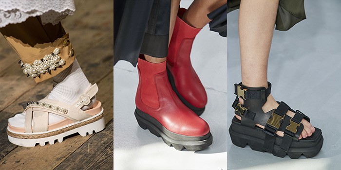 talpile groase sunt una dintre tendintele pantofilor din 2020