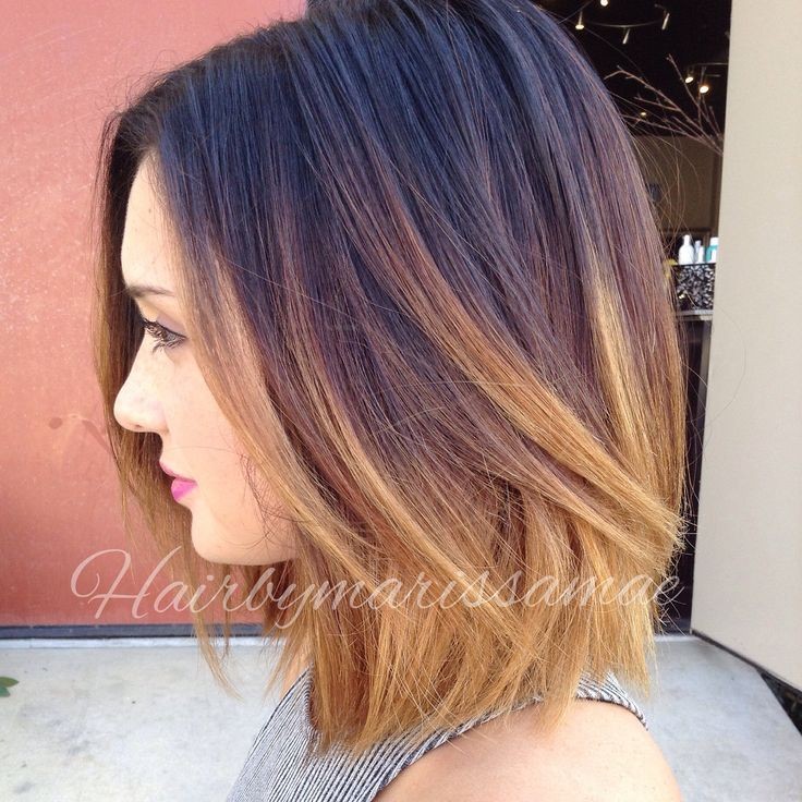 Par scurt ombre inchis pana la blond